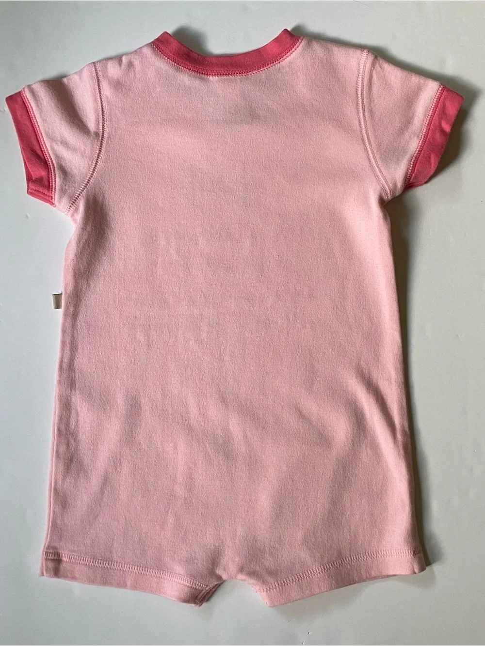 Oshkosh Baby B’Gosh Romper Size 12 Months Pink One Piece Flamingos 100% Cotton